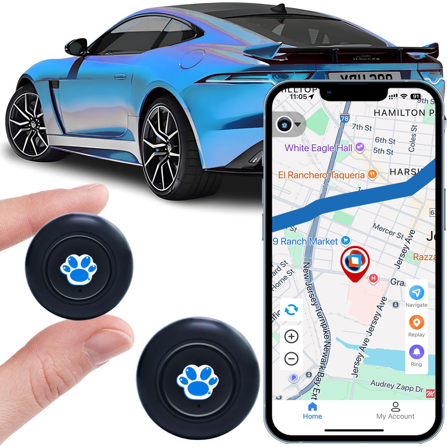 Amazon.com: GPS Tracker for Vehicles,GPS Tracker Device for